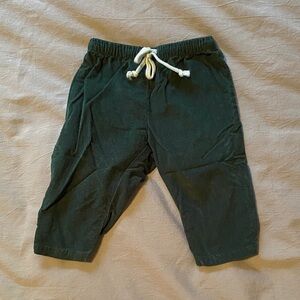 Oso & Me Dark Green Corduroy Pants 12M
